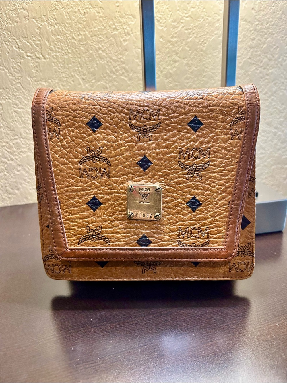 MCM Cognac Monogram Crossbody 💫 - Picture 7 of 16
